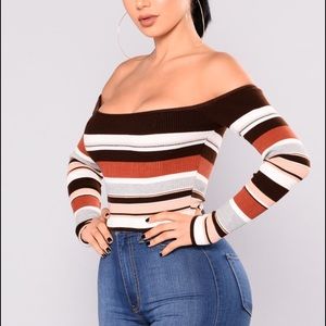 Do I Ever Off Shoulder Top Fashion Nova